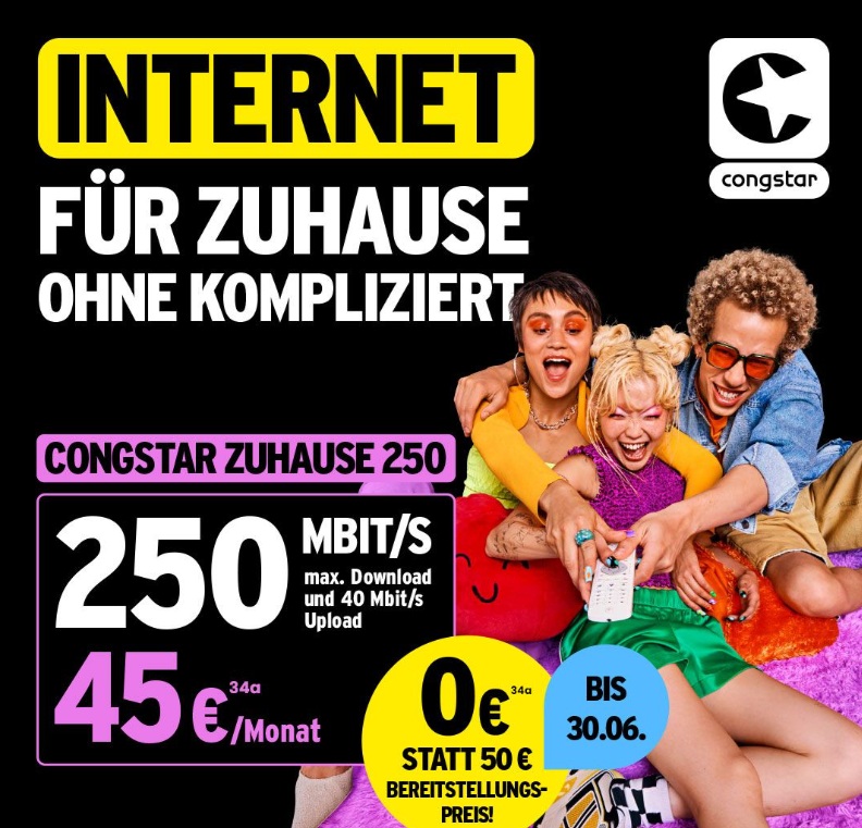 Congstar Zuhause 250