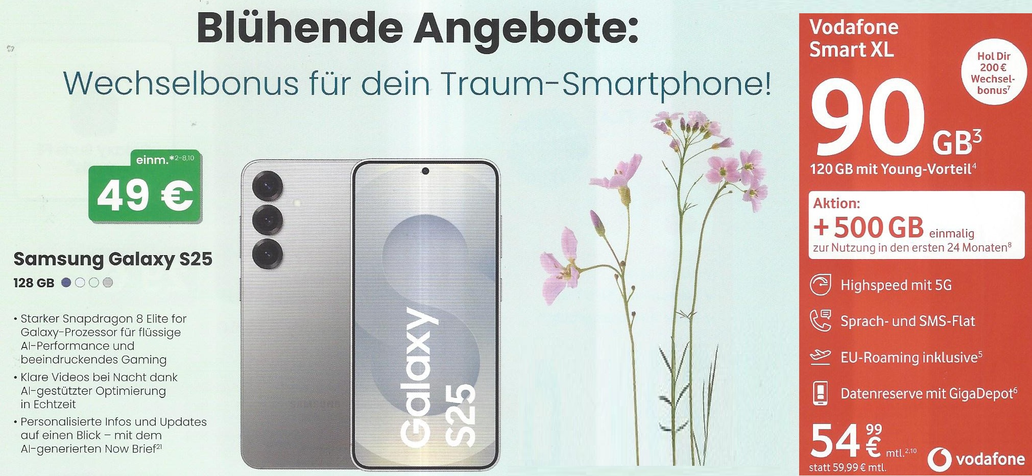 Voda S3 S25